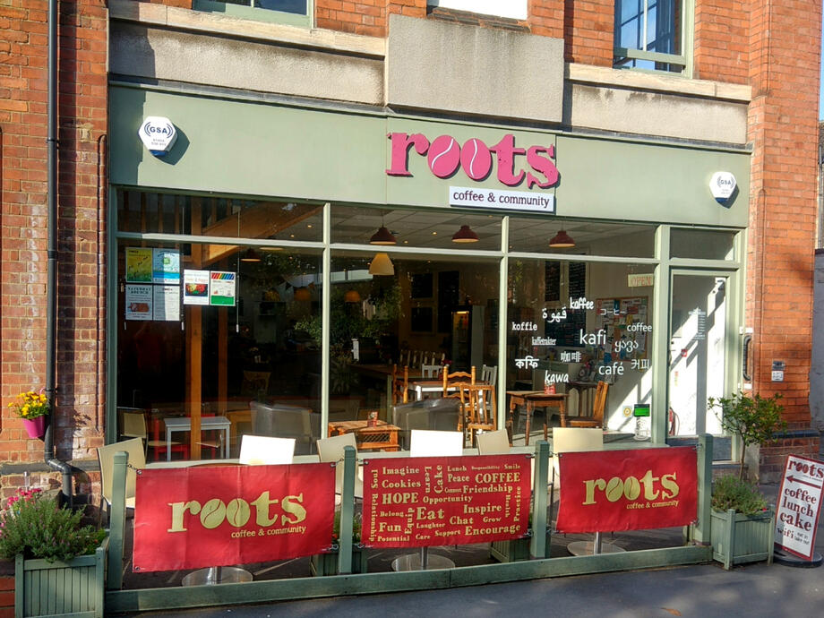 Roots Coffee & Community Website Design Commission Click to Learn More