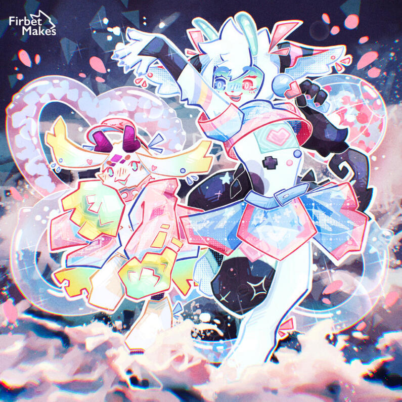 Idol Dance Artwork made for 2023's artfight event