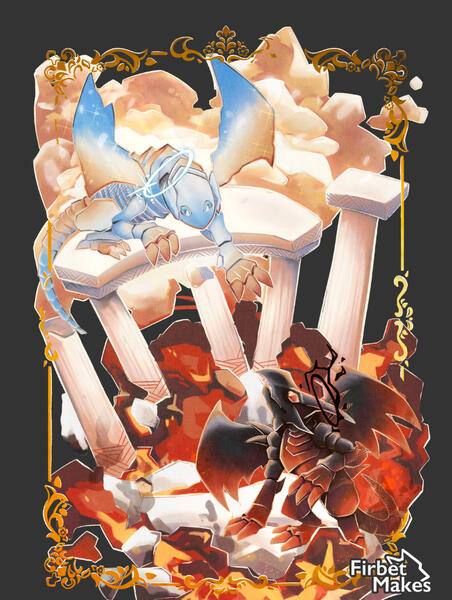 Twin Concepts Standee Illustration
