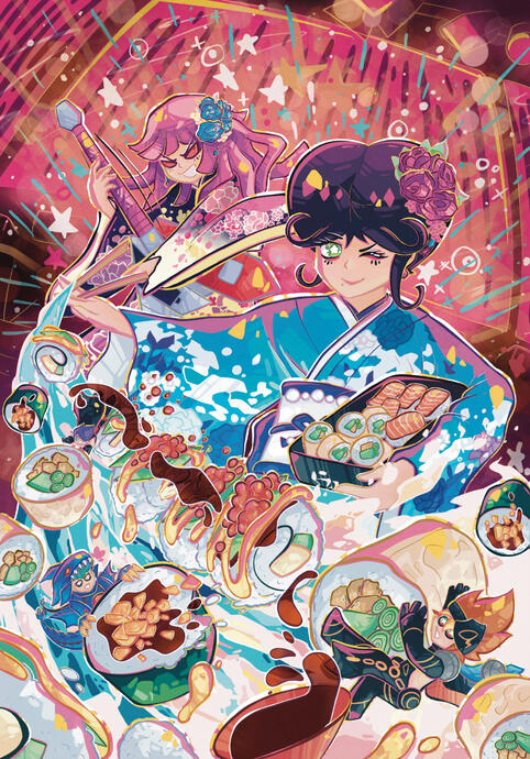 Duel Dish! Activate! Page Illustration Click to Learn More