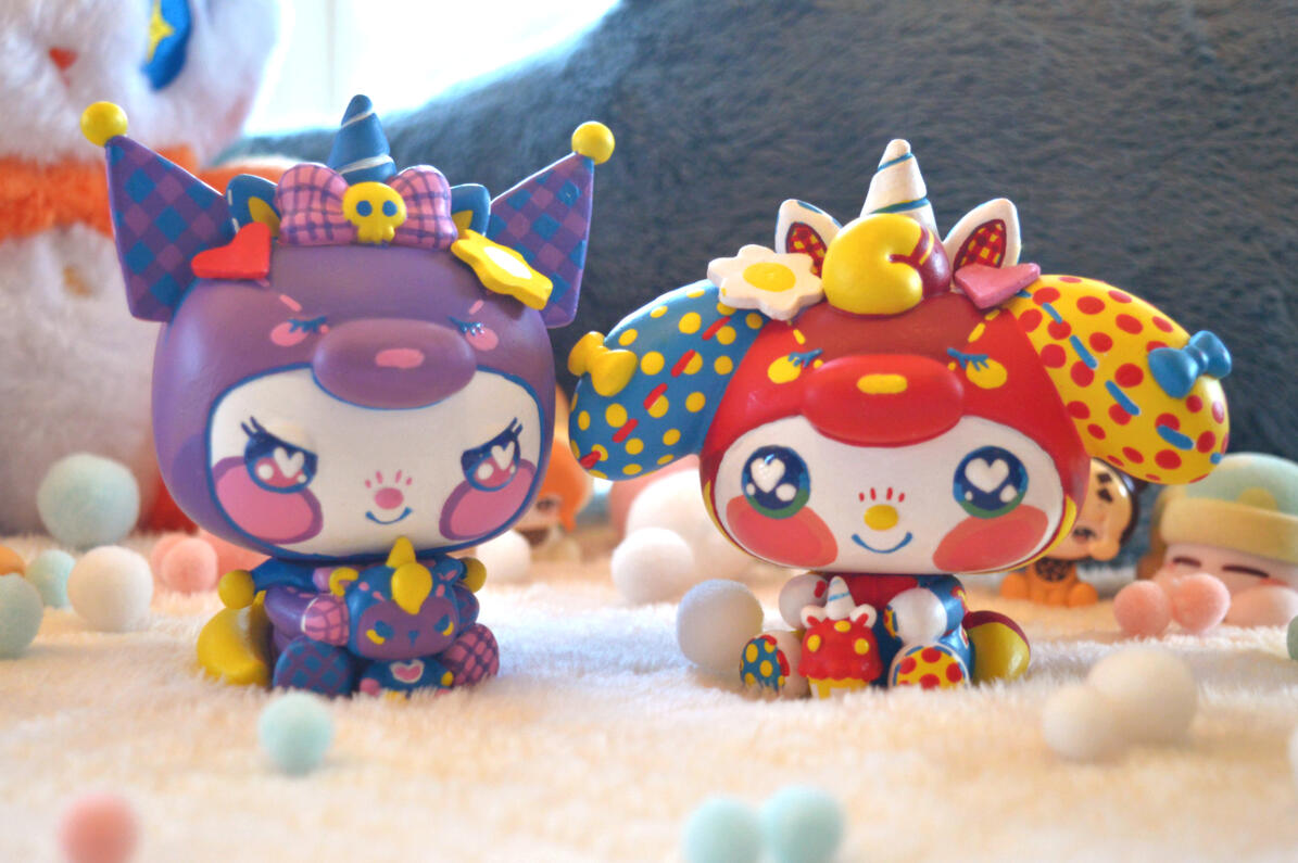 Itousa Style Kuromi & My Melody Hand-painted Funko POP!'s